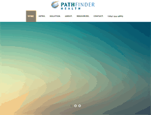 Tablet Screenshot of pathfinder-health.com